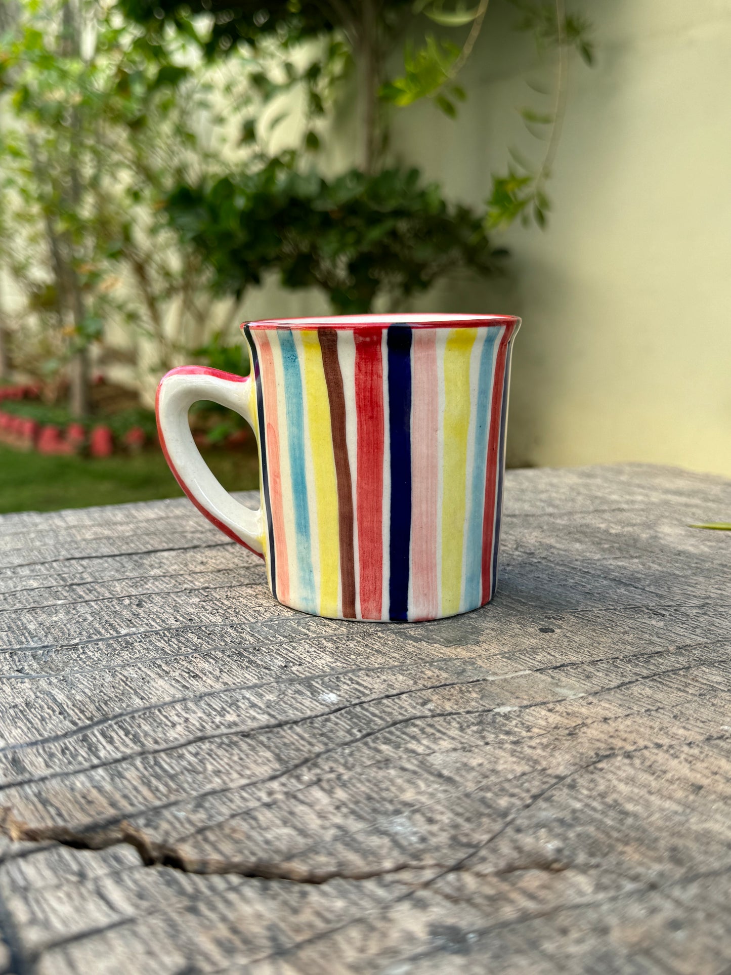Striped Mugs