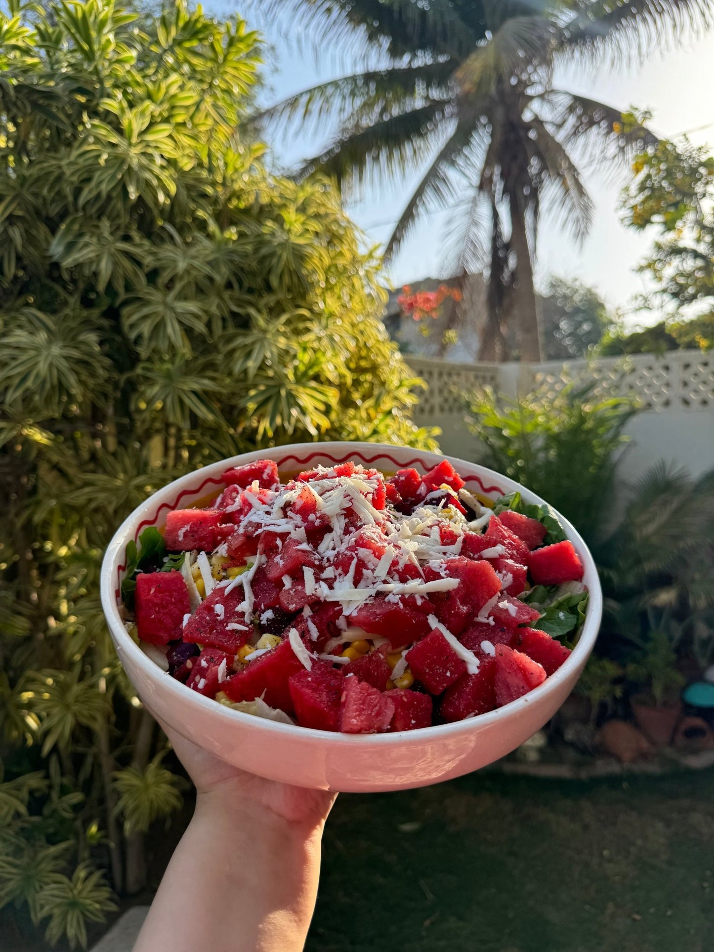 Amalfi Cherry Large Salad Bowl - Bowls