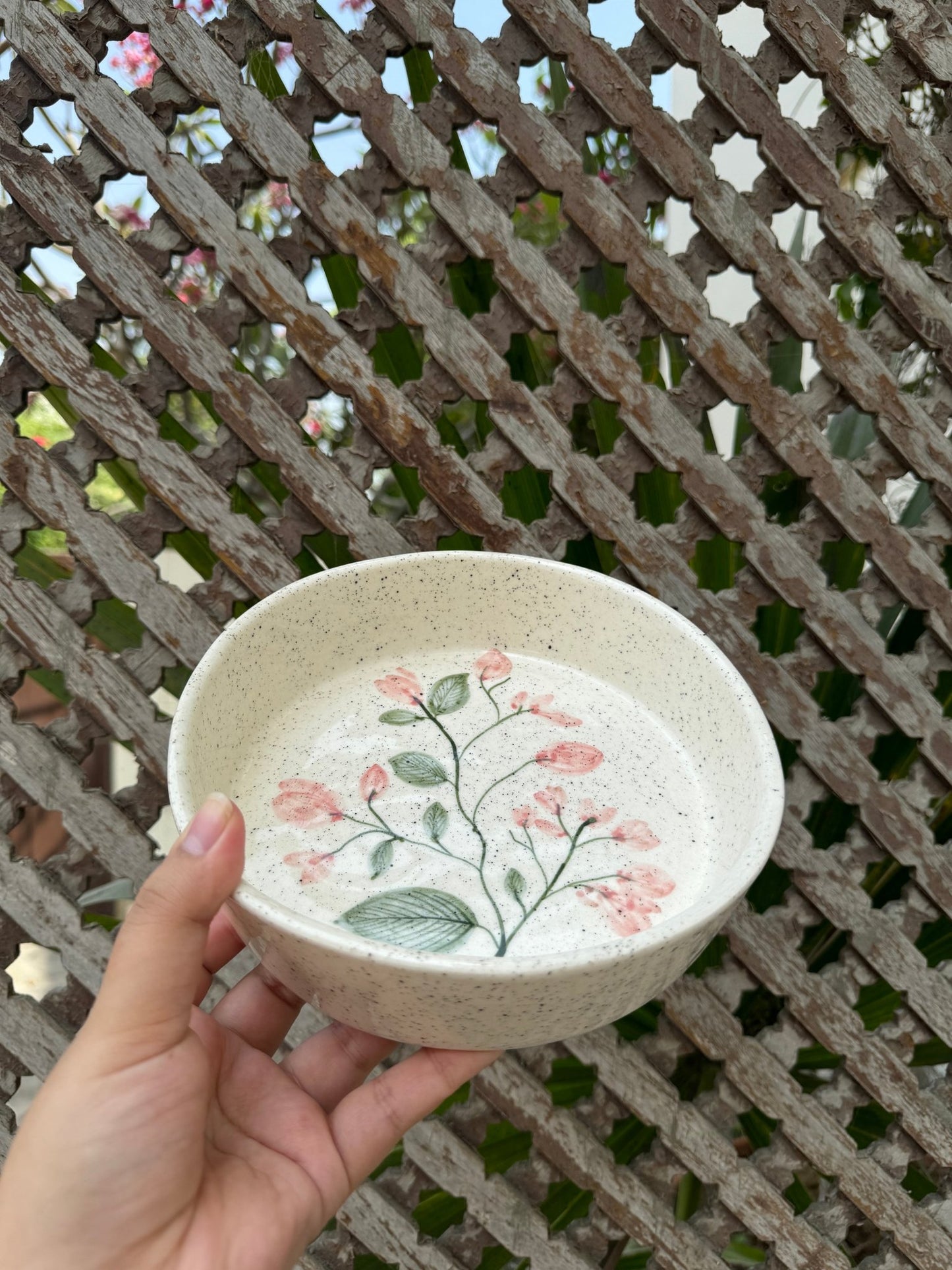 Blush Bloom Serving Bowl - Bowls