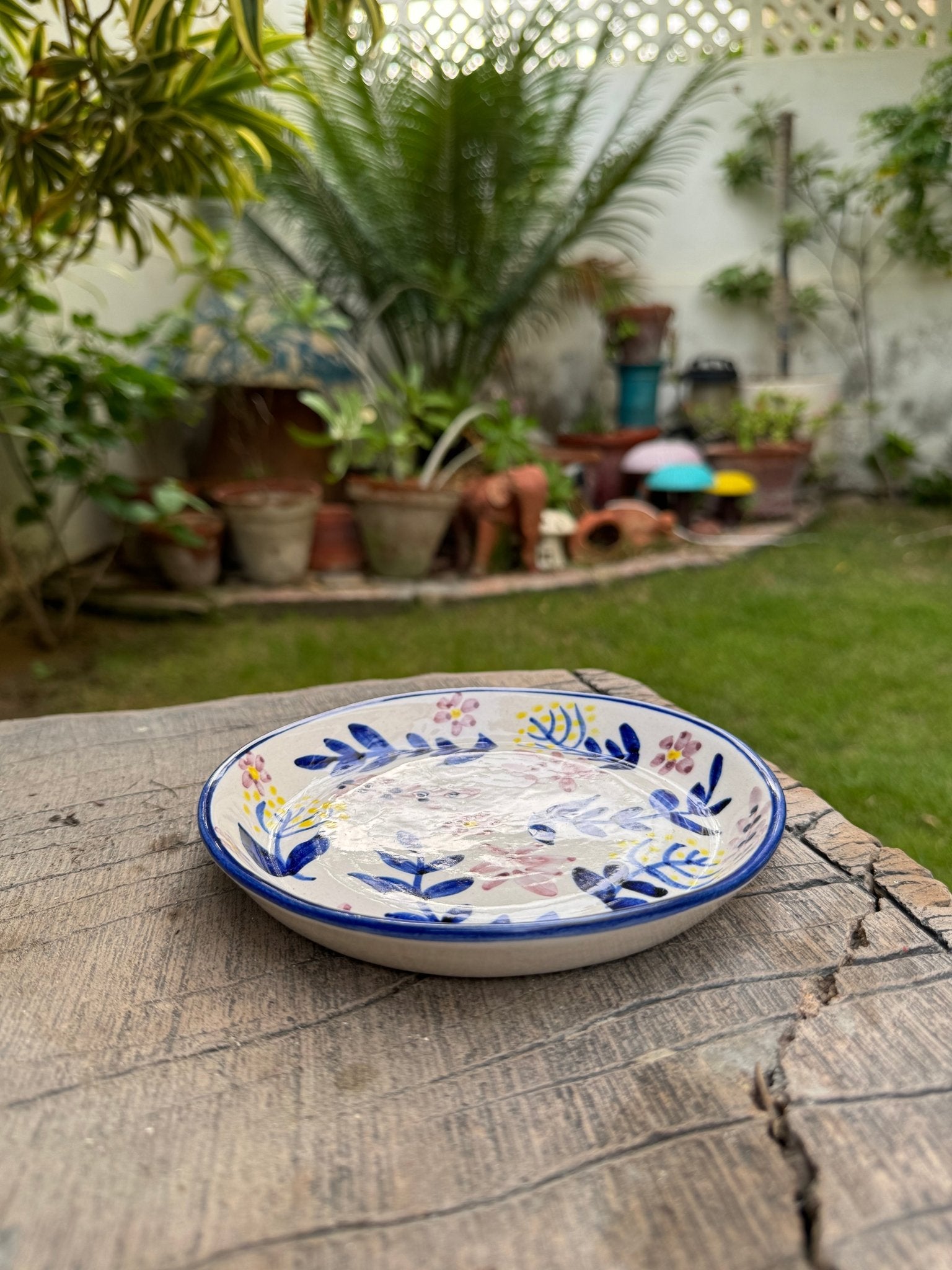 Indigo Dessert plates - Plates
