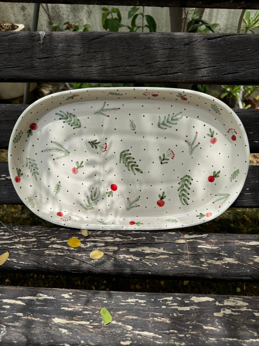Mistletoe Platter - Platters