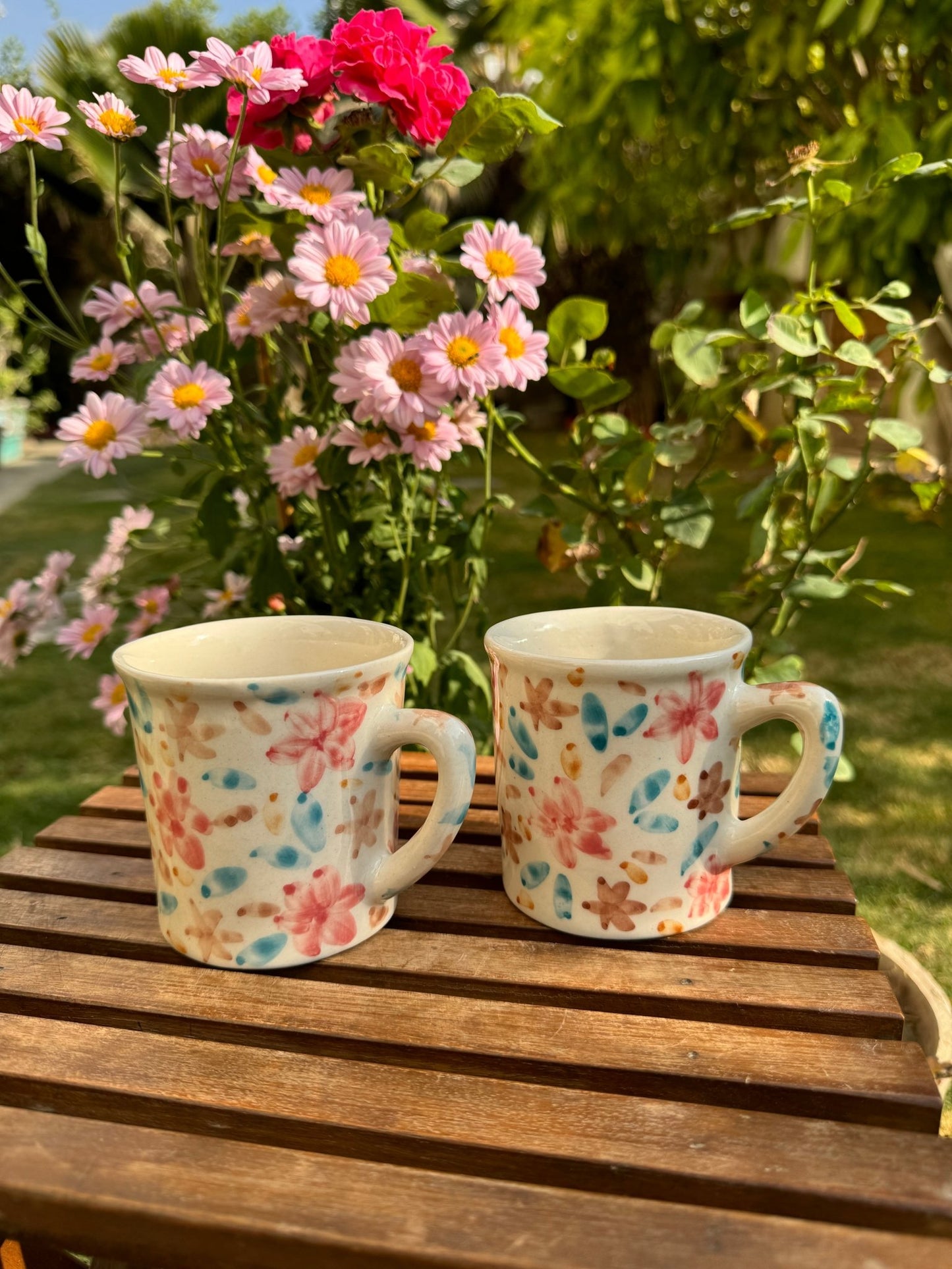 Pastel Floral Mug - Mugs