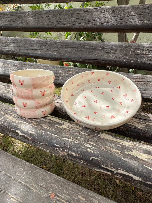 Pink Hearts Set — Pinktober Edition