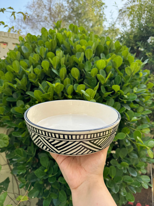 BW Boho Serving Bowl