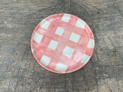 Pink Peony Plate