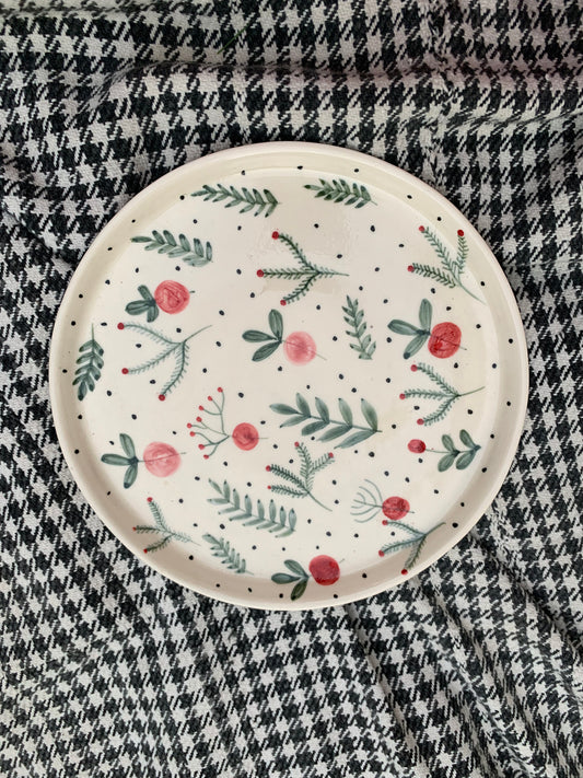Mistletoe Plate