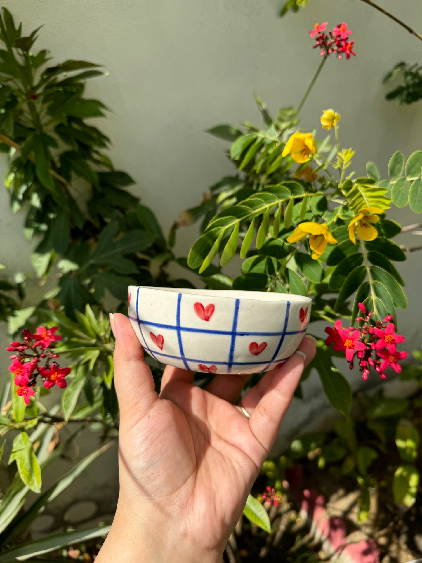 Chequered Heart Bowls