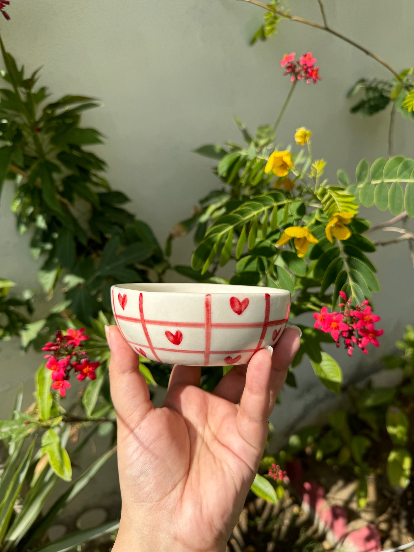 Chequered Heart Bowls