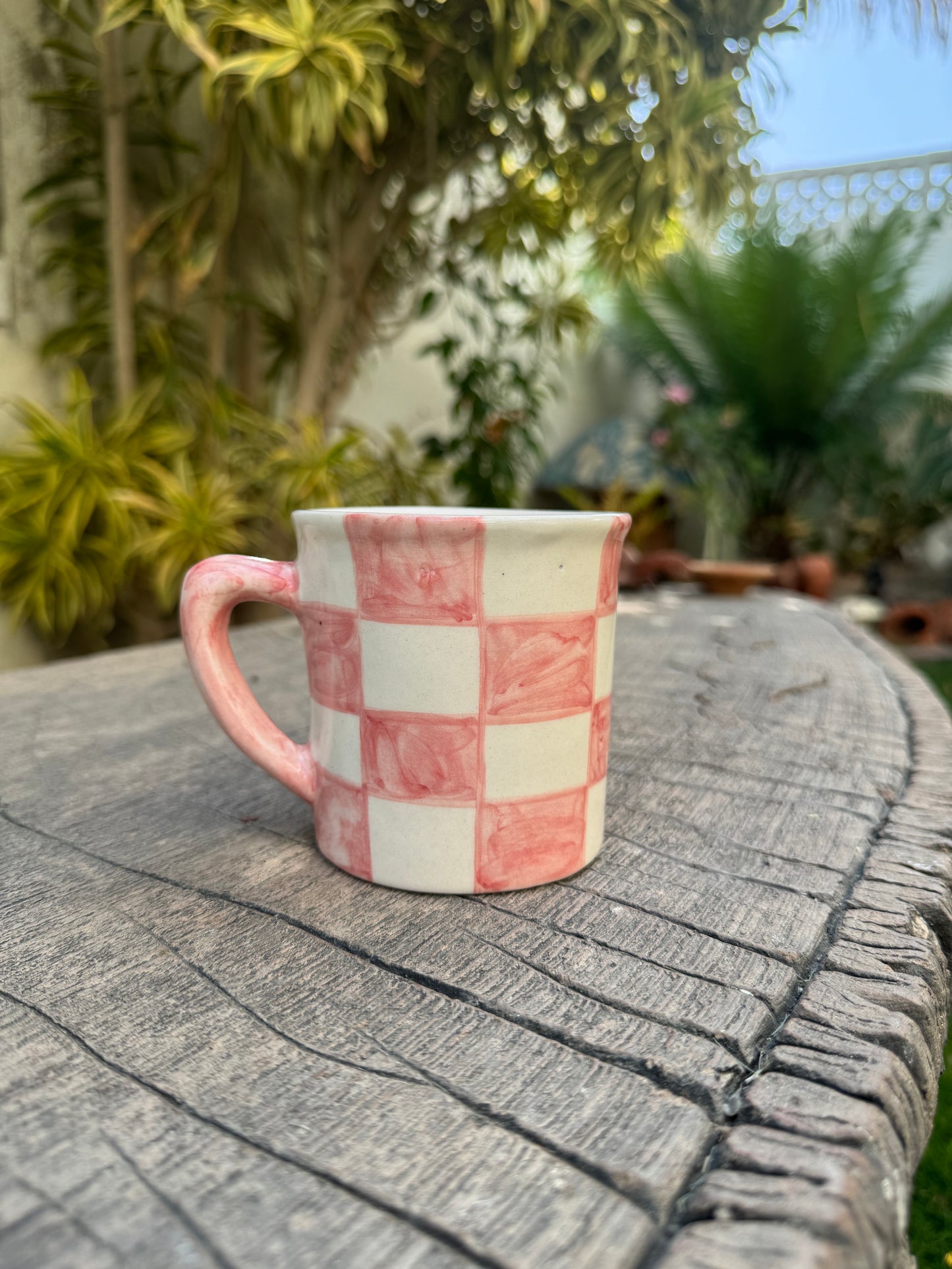 Chequered Mug