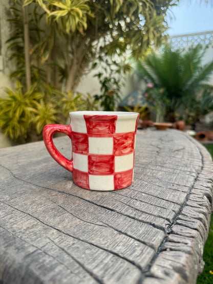 Chequered Mug