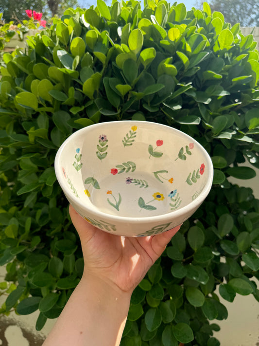 Floral Ramen Bowl