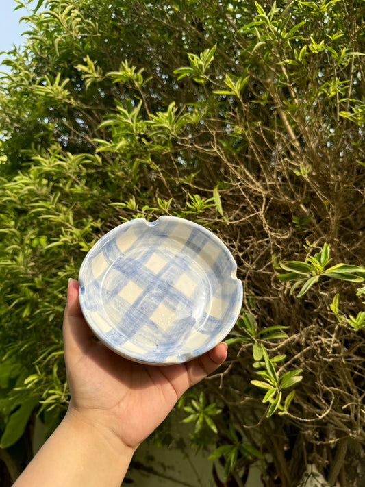 Chequered Ashtray