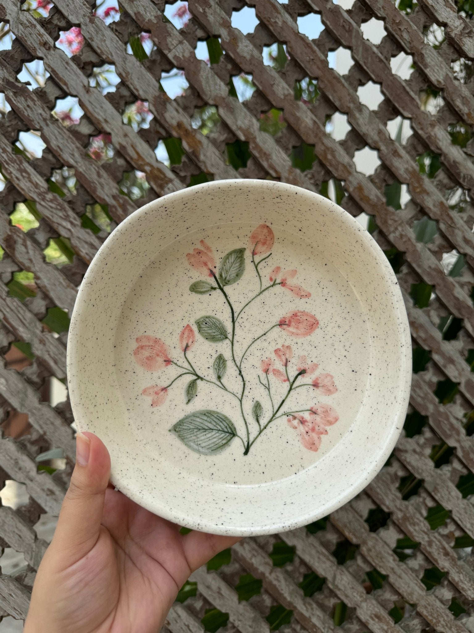Blush Bloom Serving Bowl - Bowls