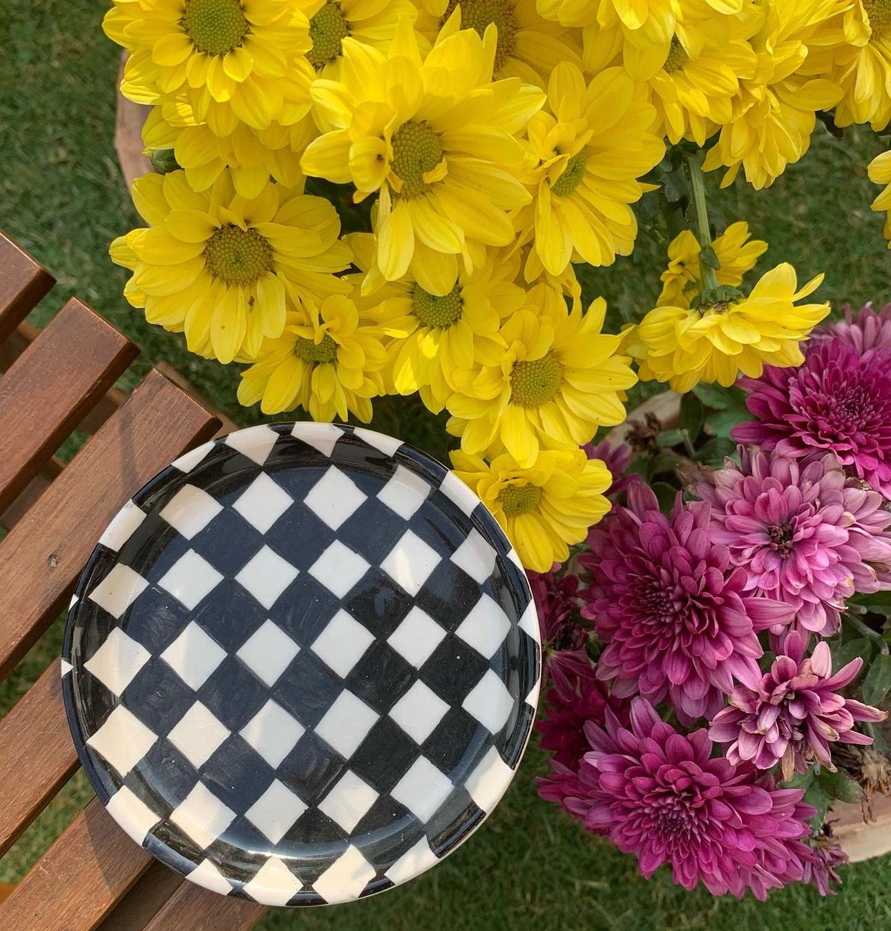 Chequered Trinket - Coasters