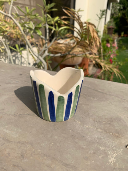 ceramic ashtray pottery handmade made in pakistan