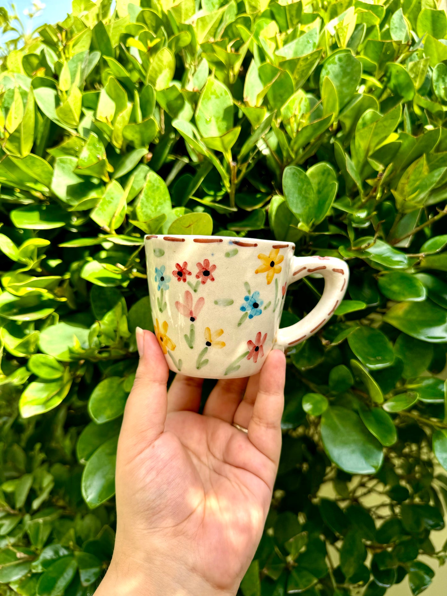 Multi Floral Cup